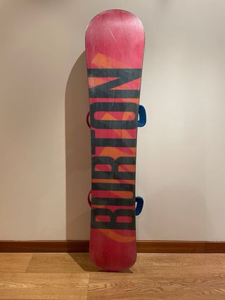Tabla Snow Burton con Fijaciones