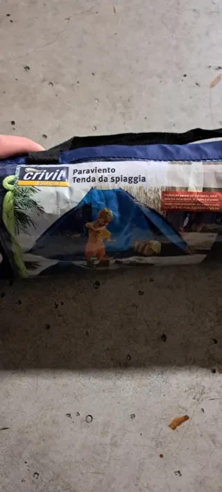 Paravientos Crivit para playa