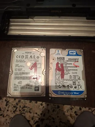 2 Discos Duros 640GB pc y ps4