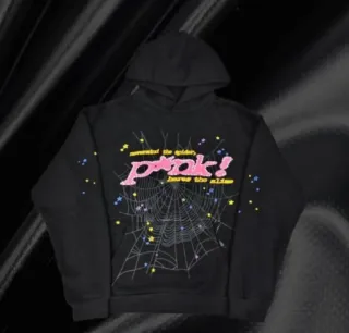 Sudadera Sp5der Negra