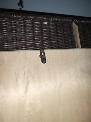 Espejo Decorativo Mimbre Marrón