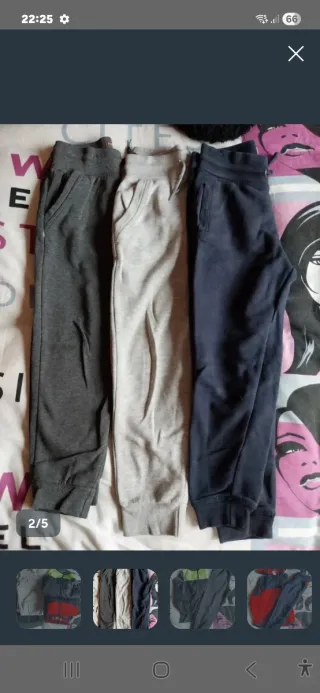 Pantalones vaqueros y de pana niño T. 5-6