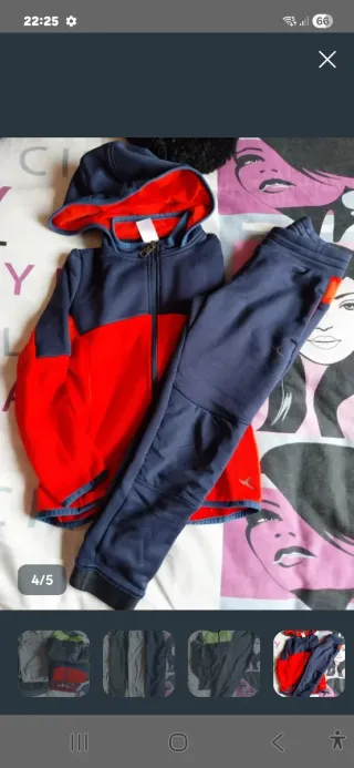 Pantalones vaqueros y de pana niño T. 5-6