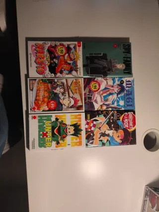 Lote variado de mangas