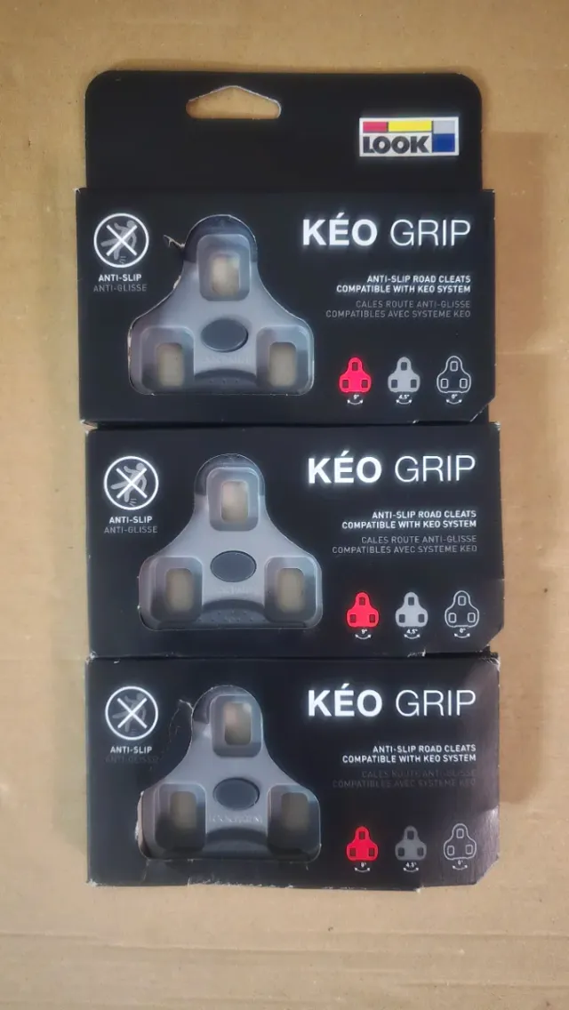 3x Calas LOOK Kéo Grip Grises