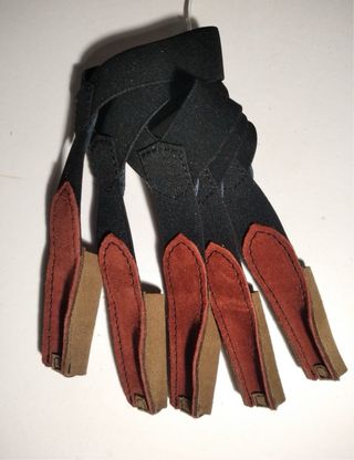 Dediles de pesca de cuero