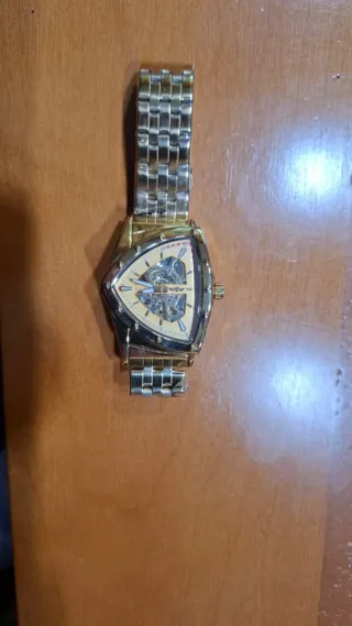 Reloj Winner Automático Dorado
