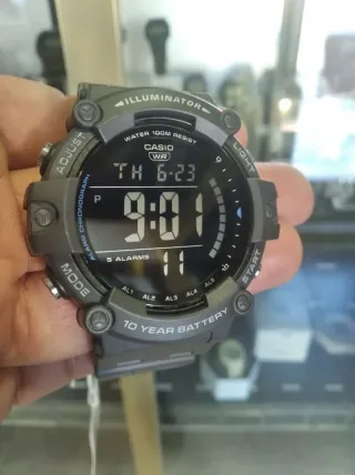 CASIO 5 ALARMAS, CRONO, CUENTA ATRAS..ESPECTACULAR