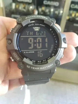 CASIO 5 ALARMAS, CRONO, CUENTA ATRAS..ESPECTACULAR