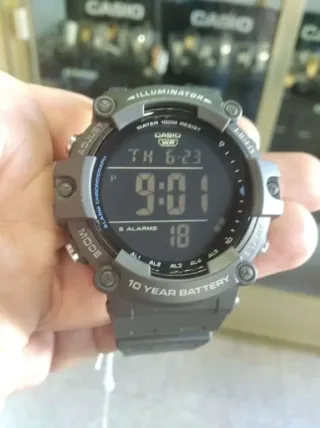 CASIO 5 ALARMAS, CRONO, CUENTA ATRAS..ESPECTACULAR