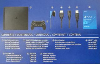 Consola PS4 Slim 1TB Negra + 2 Mandos + 3 juegos