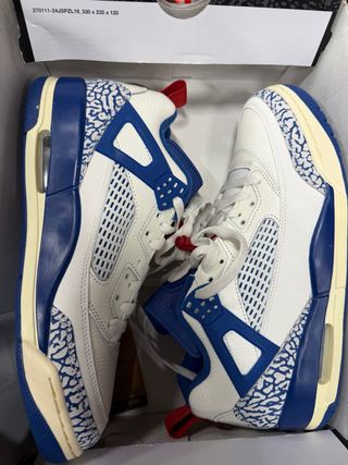 Nike Spizike Low Azul Blanco