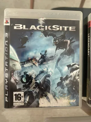 Lote 2 Juegos PS3: Blacksite, Legendary