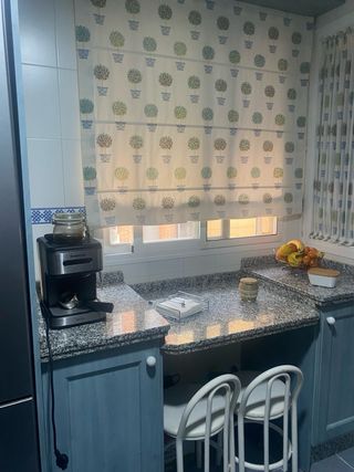 Cocina completa madera y piedra