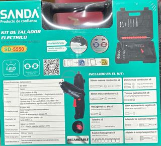 Taladro Eléctrico Inalámbrico SANDA 46P
