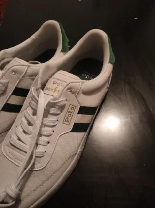 Zapatillas Polo Ralph Lauren Blancas y Verdes
