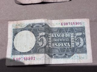 Lote 3 billetes antiguos Banco de España