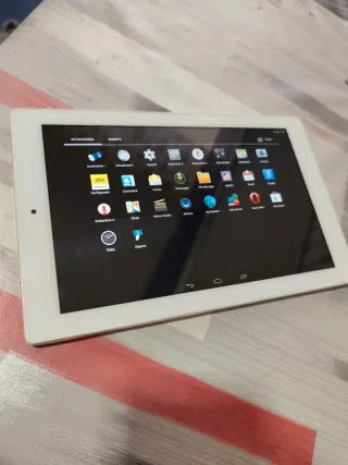 Tablet Vexia Zippers Blanca