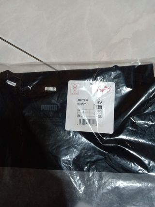 Maglietta Puma nera taglia S