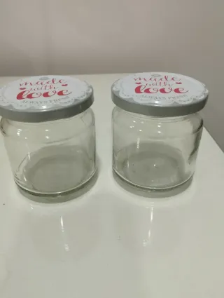 Frascos para velas ou compotas