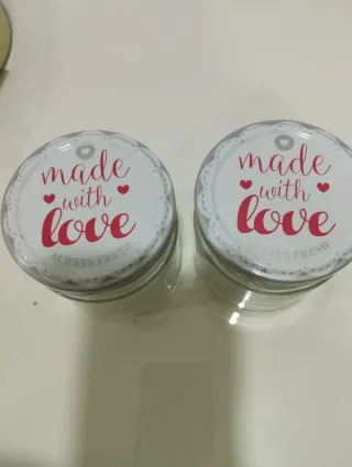 Frascos para velas ou compotas