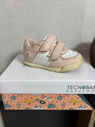Deportivas niña Tecnobaby rosa y blanco