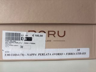 Scarpe da sposa Paru Milano bianche