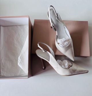 Scarpe da sposa Paru Milano bianche