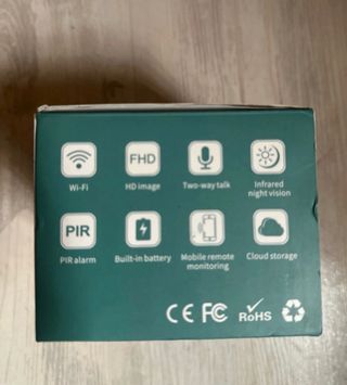 Cámara de vigilancia nueva a estrenar