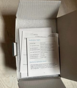 Cámara de vigilancia nueva a estrenar