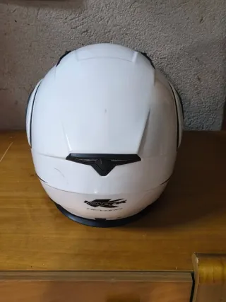 Casco Moto Kappa Blanco Talla S Abatible