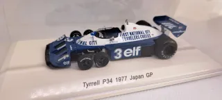 Tyrrell P34 1977 Japan GP 1/43 Ronnie Peterson