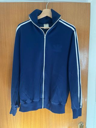 Sudadera Adidas Vintage Azul