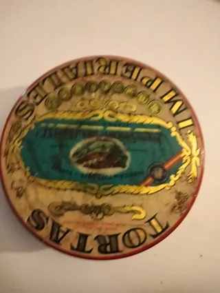 Lata antigua Tortas Imperiales Vicente Sanchis