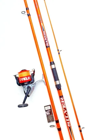 Equipo pesca Surfcasting, Caña Surfcasting,Carrete