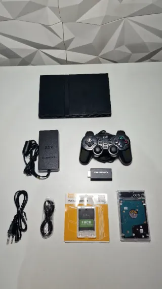 Playstation 2 Slim - OPL 500GB