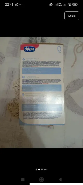 Tiralatte Chicco Vetro 0m+