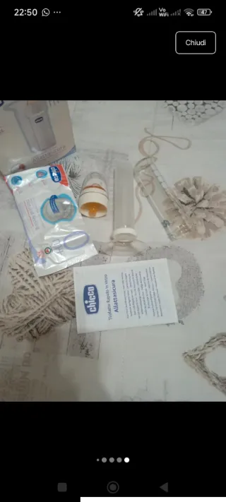 Tiralatte Chicco Vetro 0m+