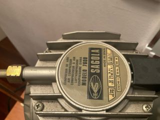 Compresor y pistola aerografía