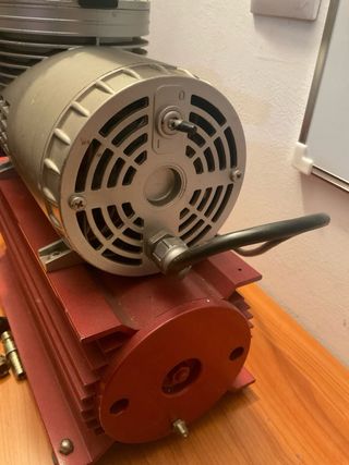 Compresor y pistola aerografía