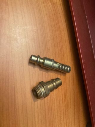 Compresor y pistola aerografía