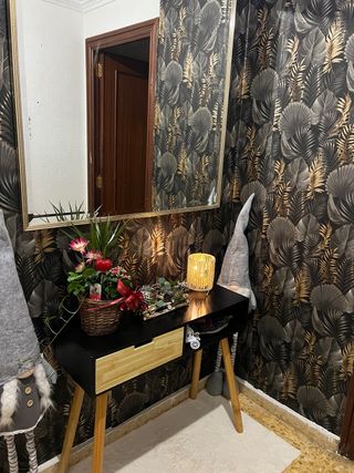 Espejo decorativo madera y cristal