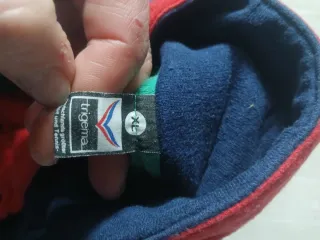 Felpa uomo vintage blu multicolor