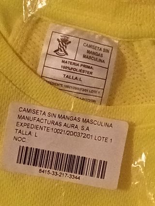 Camiseta Tirantes Entrenamiento UME Militar