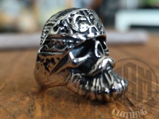 Anello teschio bandana