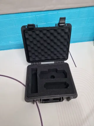 Maletín Negro con Espuma Protectora