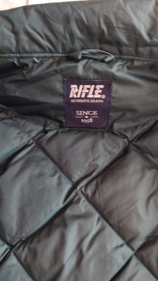 Giubbotto uomo RIFLE trapuntato verde