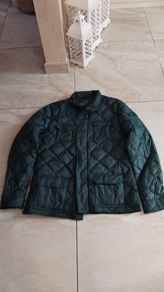 Giubbotto uomo RIFLE trapuntato verde