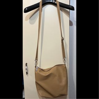 Borsa tracolla donna beige/marrone
