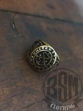 Anello U.S. Navy Oro